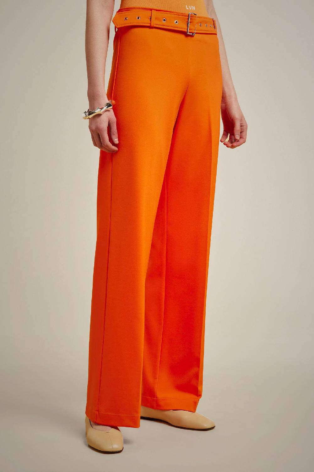 Liviana Conti PANTALONE CON CINTUR S4FF4SM42C54-0.38 In Linea