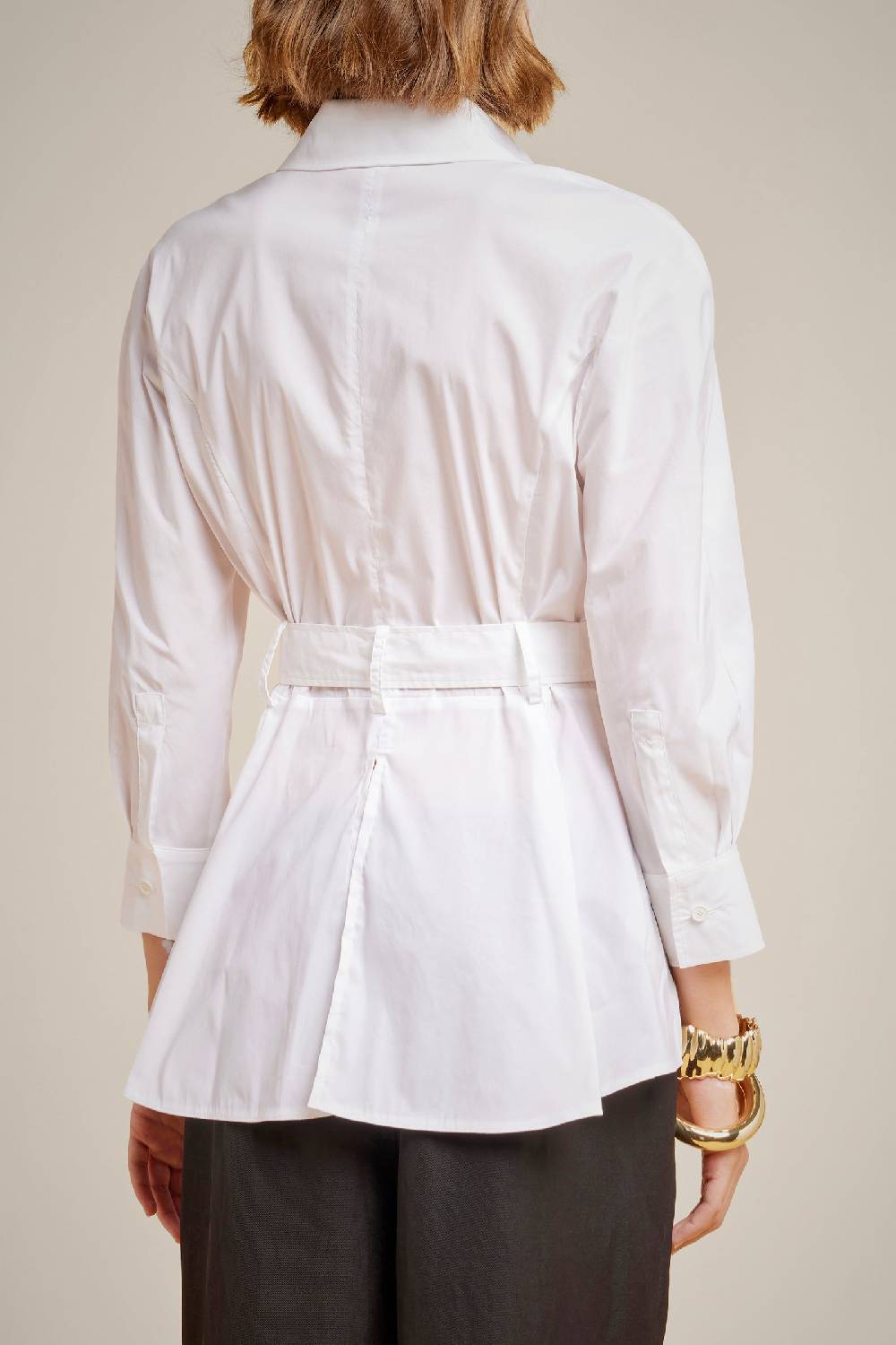 Liviana Conti CAMICIA CON FIOCCO S4LL4SK16A01-0.38 Soddisfazione Garantita