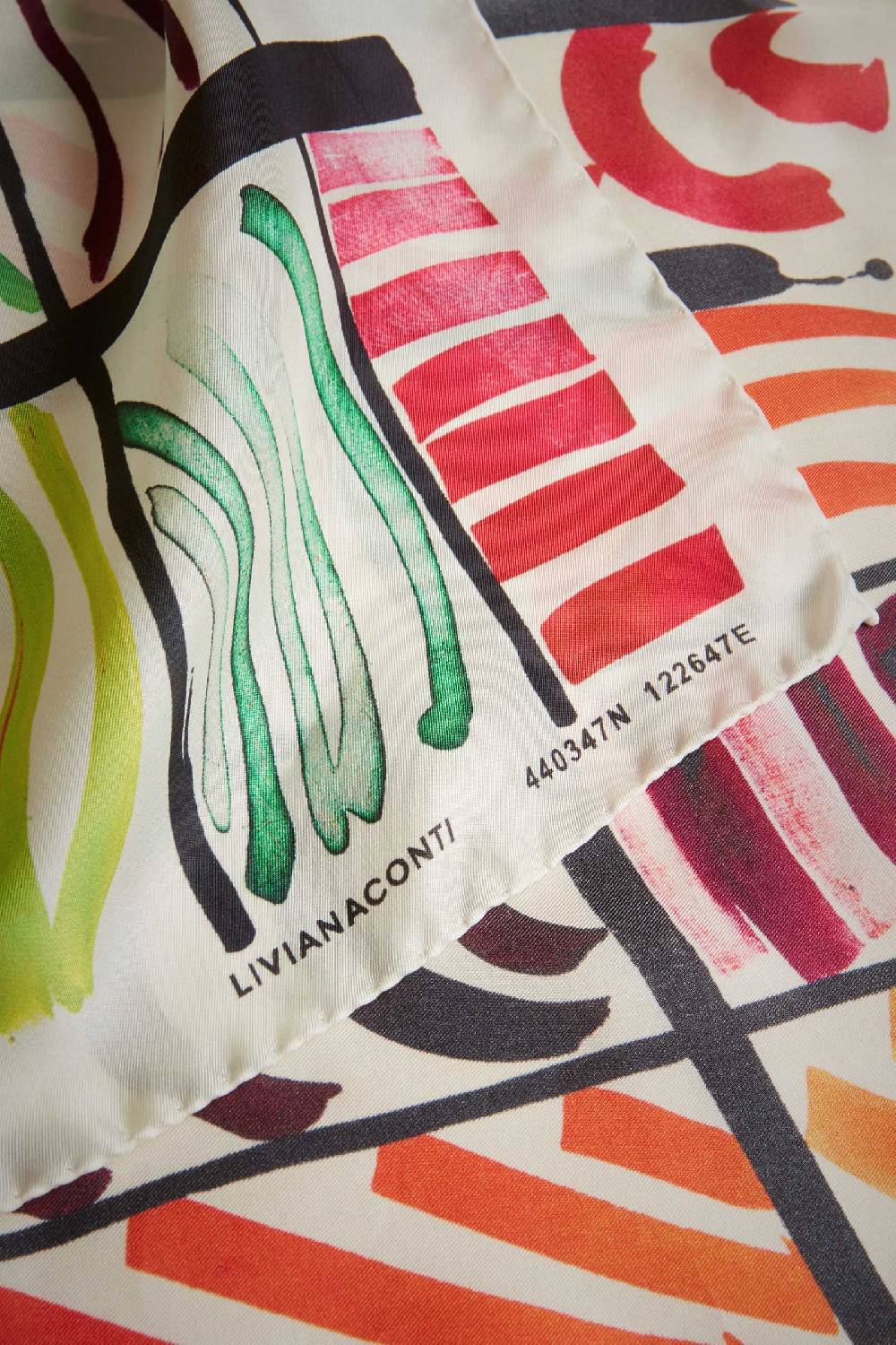Liviana Conti FOULARD STAMPA MULTI S4AA4SF1011MLT.NR Vendita Economica