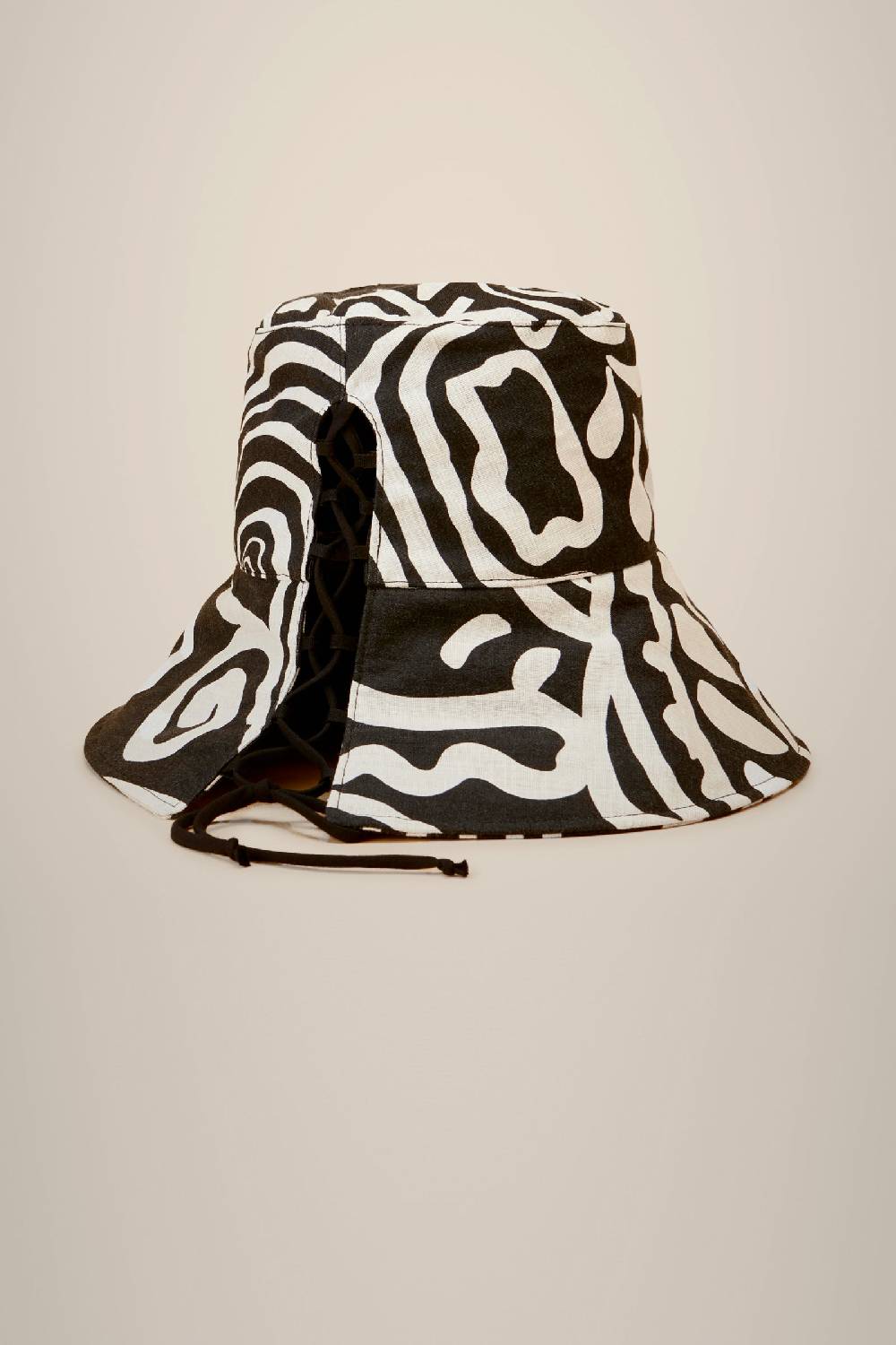 Liviana Conti BUCKET TELA DI LINO S4AA4SF61GRF-2.NR Moda