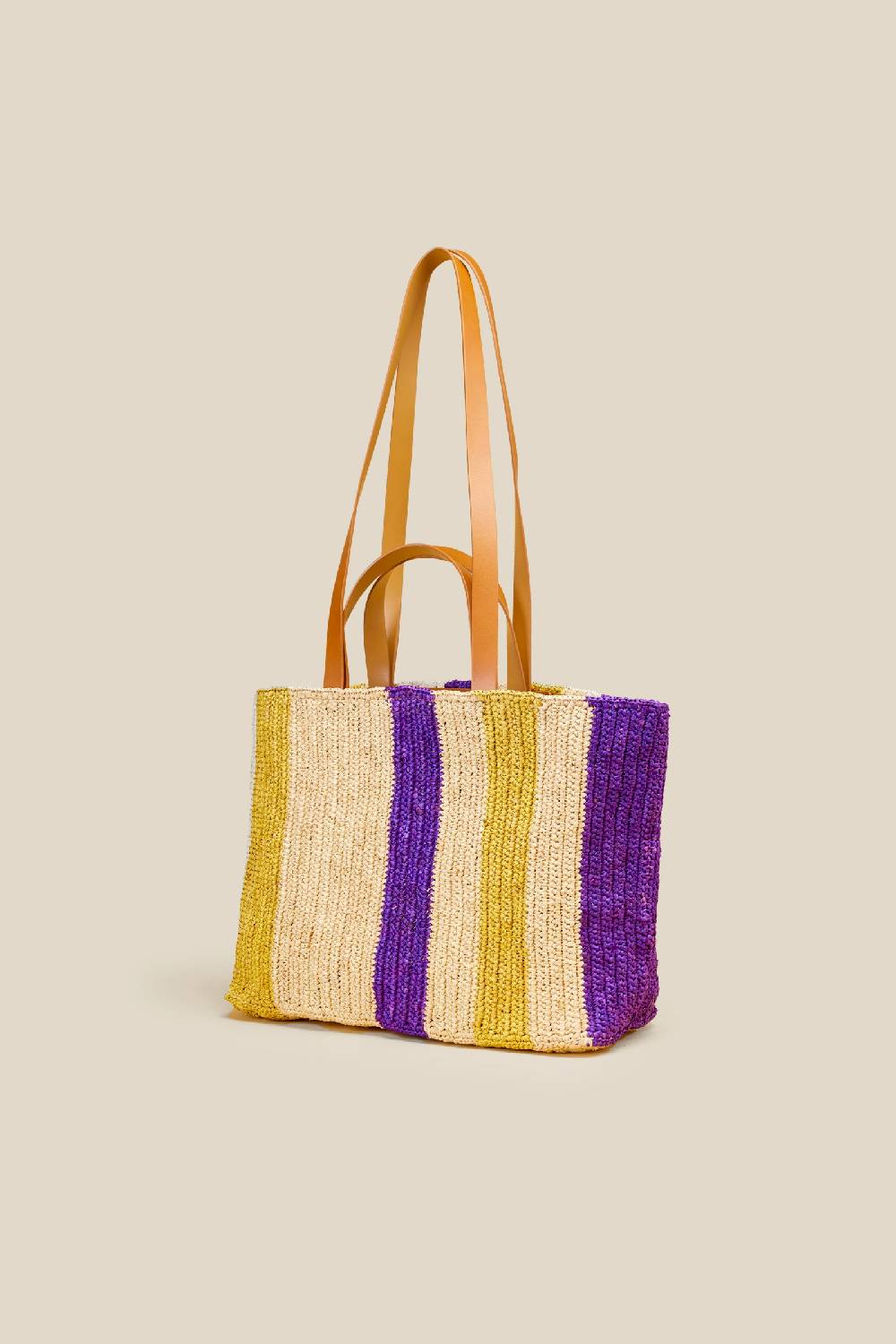 Liviana Conti TOTE A RIGHE S4AA4SA8314MLT.NR Pezzi Unici