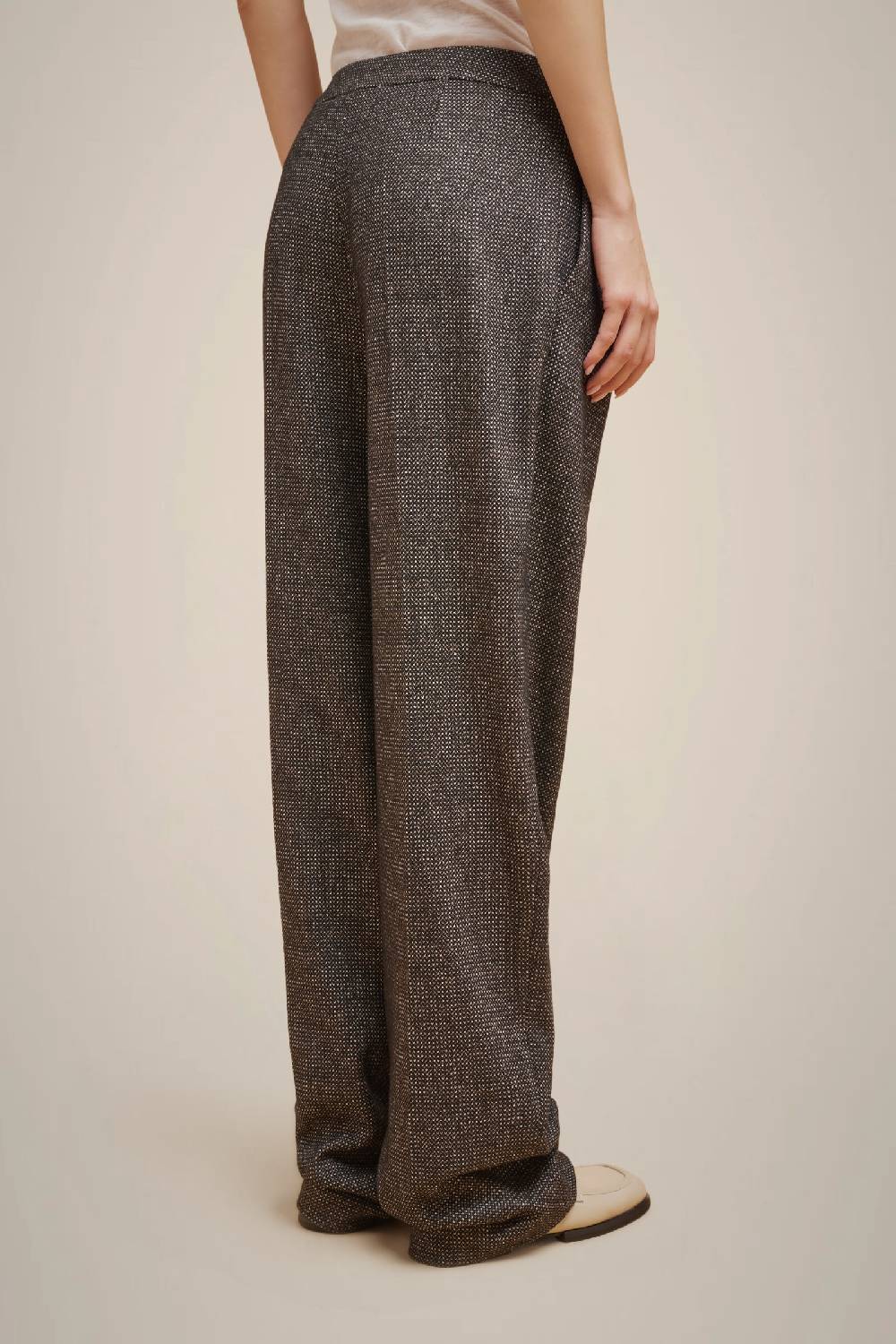Liviana Conti PANTALONE PIEGHE PANNO CASHMERE W4FF4WL39SAL-3.38 Promozione Limitata