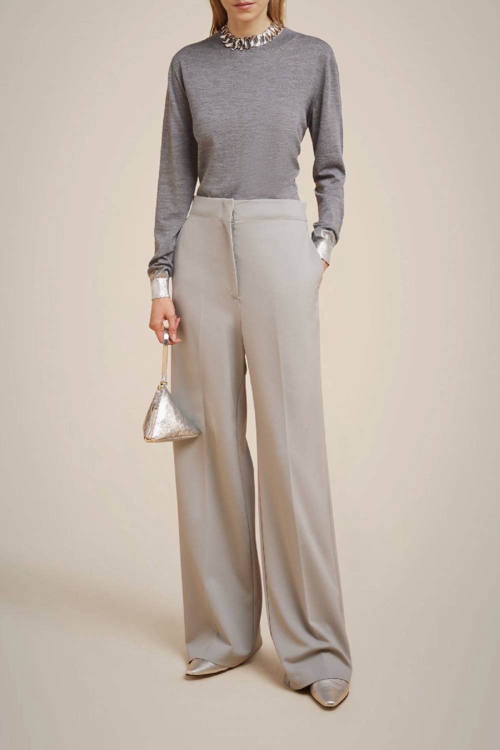 Liviana Conti PANTALONE PALAZZO PUNTO MILANO W4FF4WM35X72-0.38 I Più Venduti