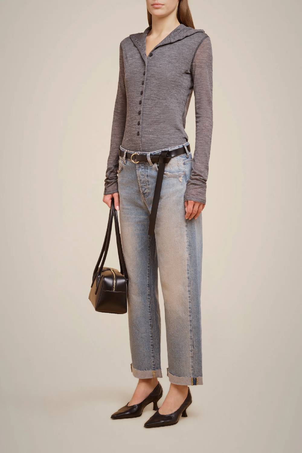 Liviana Conti JEANS BOY FIT W4FF4WY62Z77-0.26 Nuova