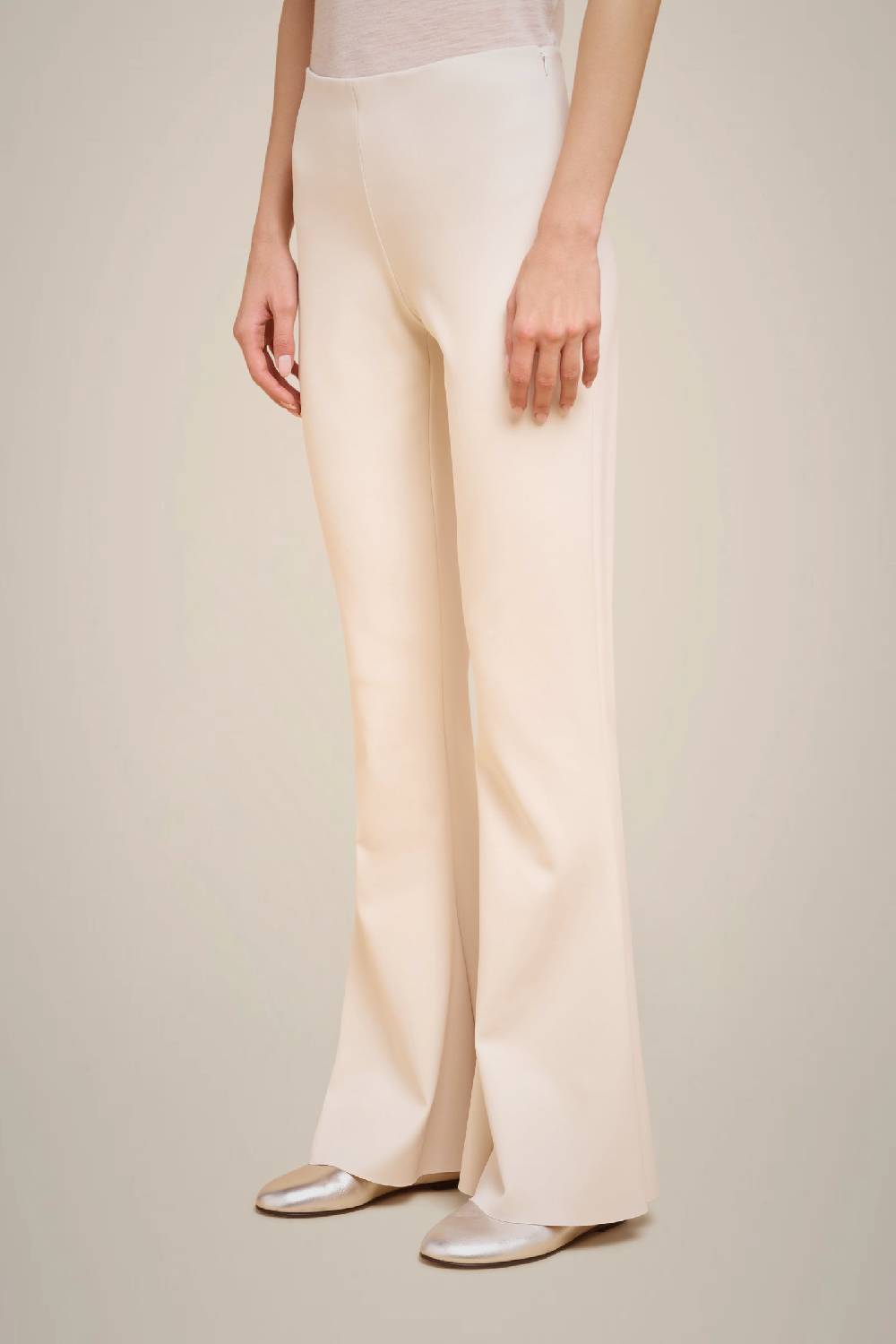 Liviana Conti PANTALONE SVASATO IN TECNOSOFT W4FF4WJ28A10-2.38 Moda