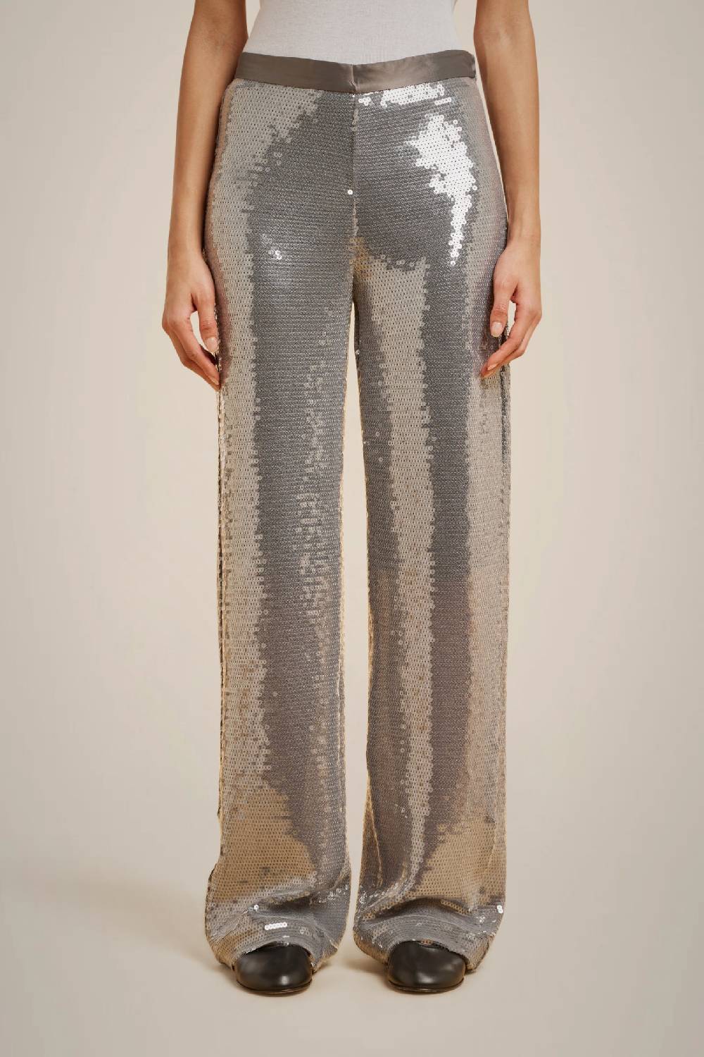 Liviana Conti PANTALONE FULL PAILLETTES W4LL4WQ50Y13-0.38 Qualità