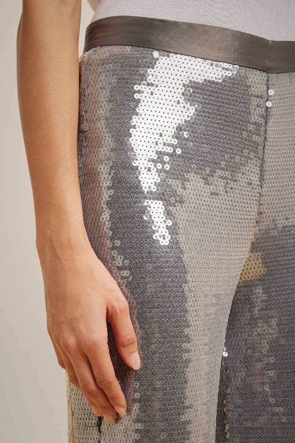 Liviana Conti PANTALONE FULL PAILLETTES W4LL4WQ50Y13-0.38 Qualità