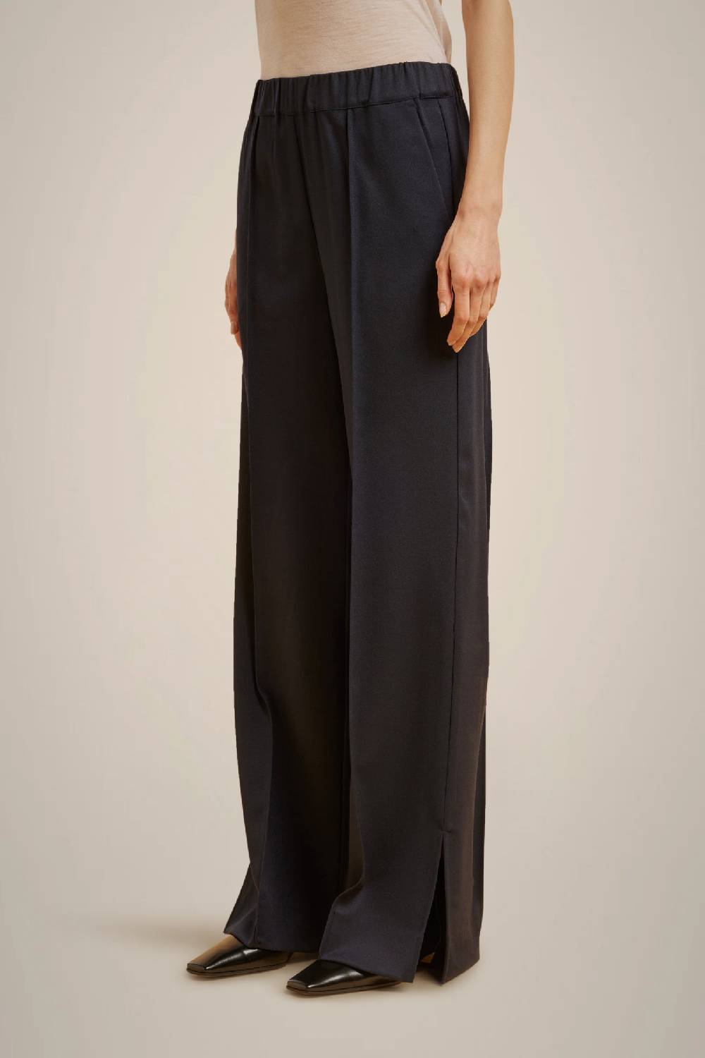 Liviana Conti PANTALONE GAMBA AMPIA W4LL4WN70N08-0.38 Sconto