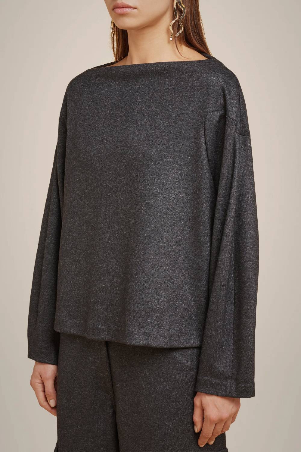 Liviana Conti BLUSA PANNO CASHMERE W4FF4WN06Y49-0.38 Vendita Economica