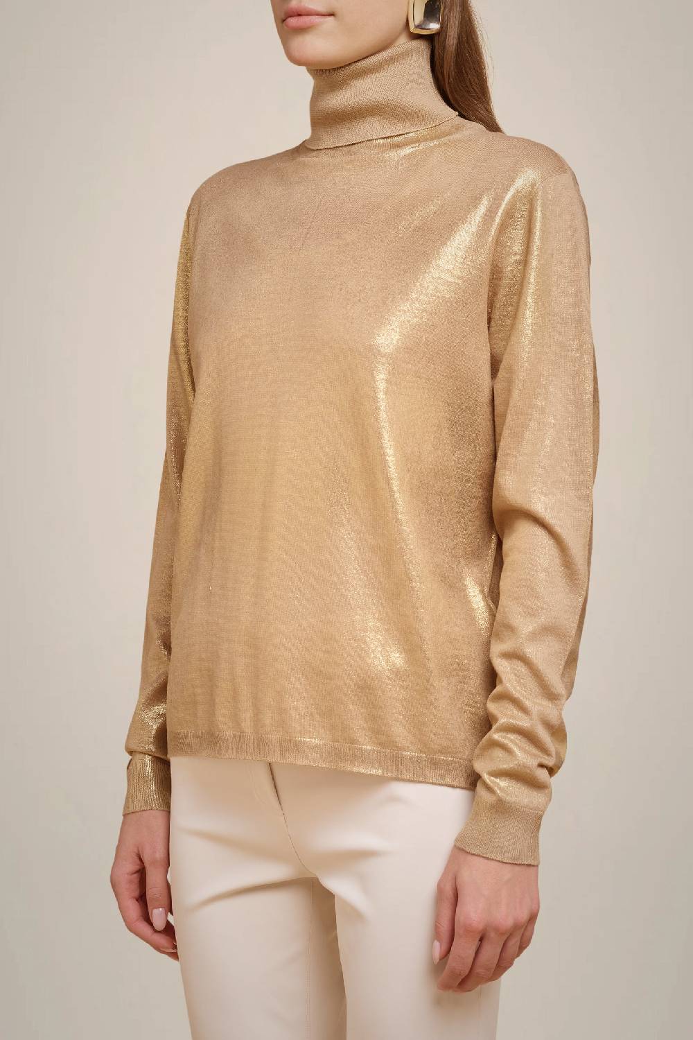 Liviana Conti MAGLIA LAMINATA W4FF4WA05T50-Z.XS Vendite Flash