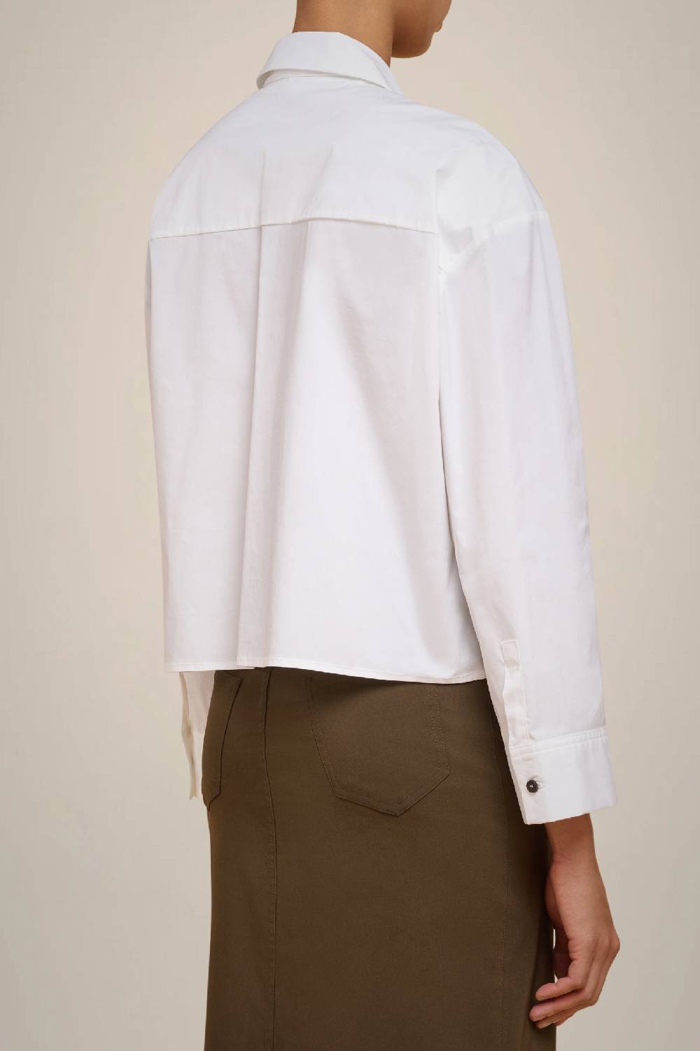 Liviana Conti CAMICIA TELA DI COTONE W4FF4WK05A01-0.38 Nuova