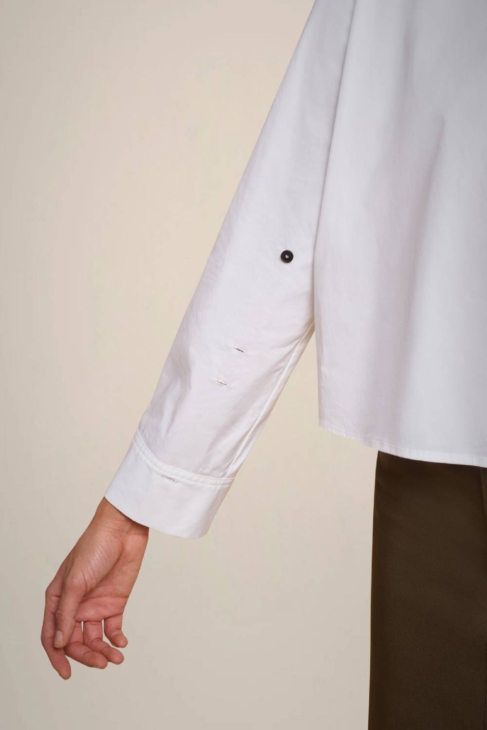 Liviana Conti CAMICIA TELA DI COTONE W4FF4WK05A01-0.38 Nuova