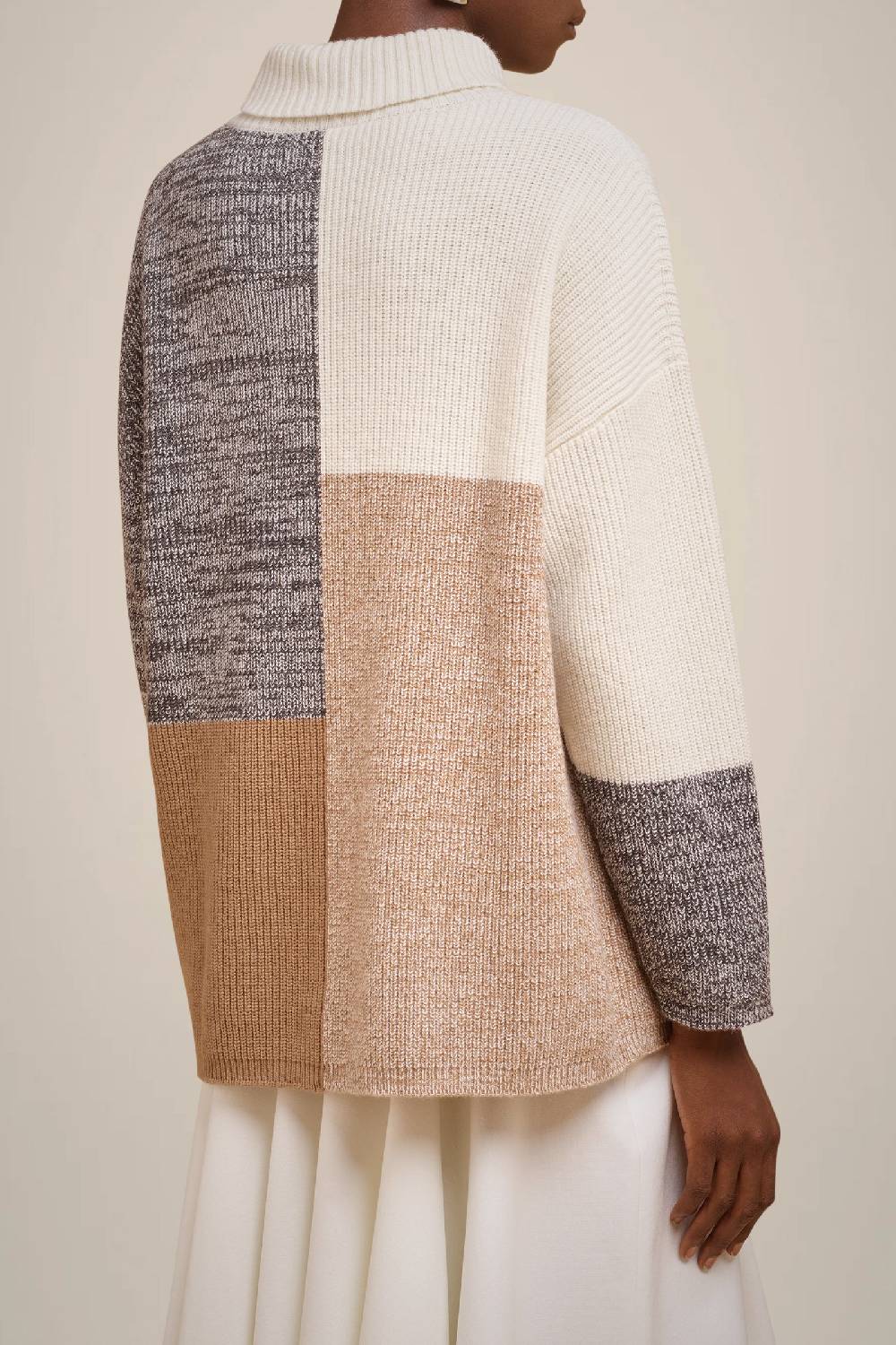 Liviana Conti MAGLIA COLOR BLOCK W4FF4WC32A01TY.XS Italy