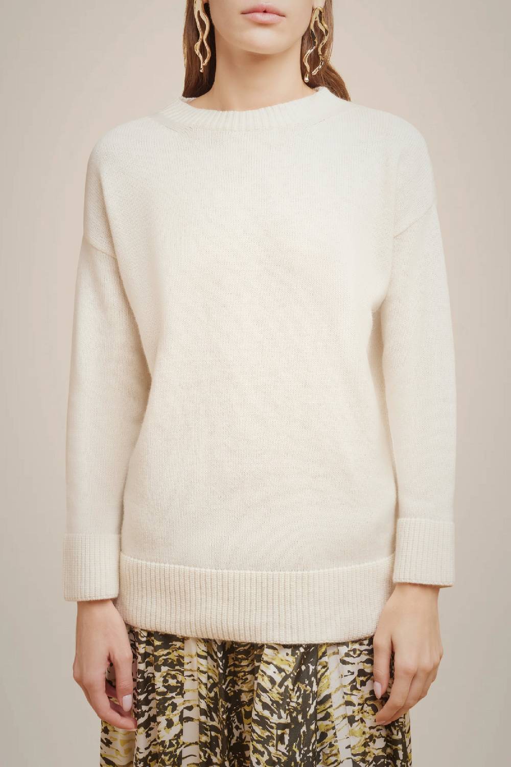 Liviana Conti MAGLIA CASHMERE RICICLATO W4FF4WC10A08-1.XS In Linea