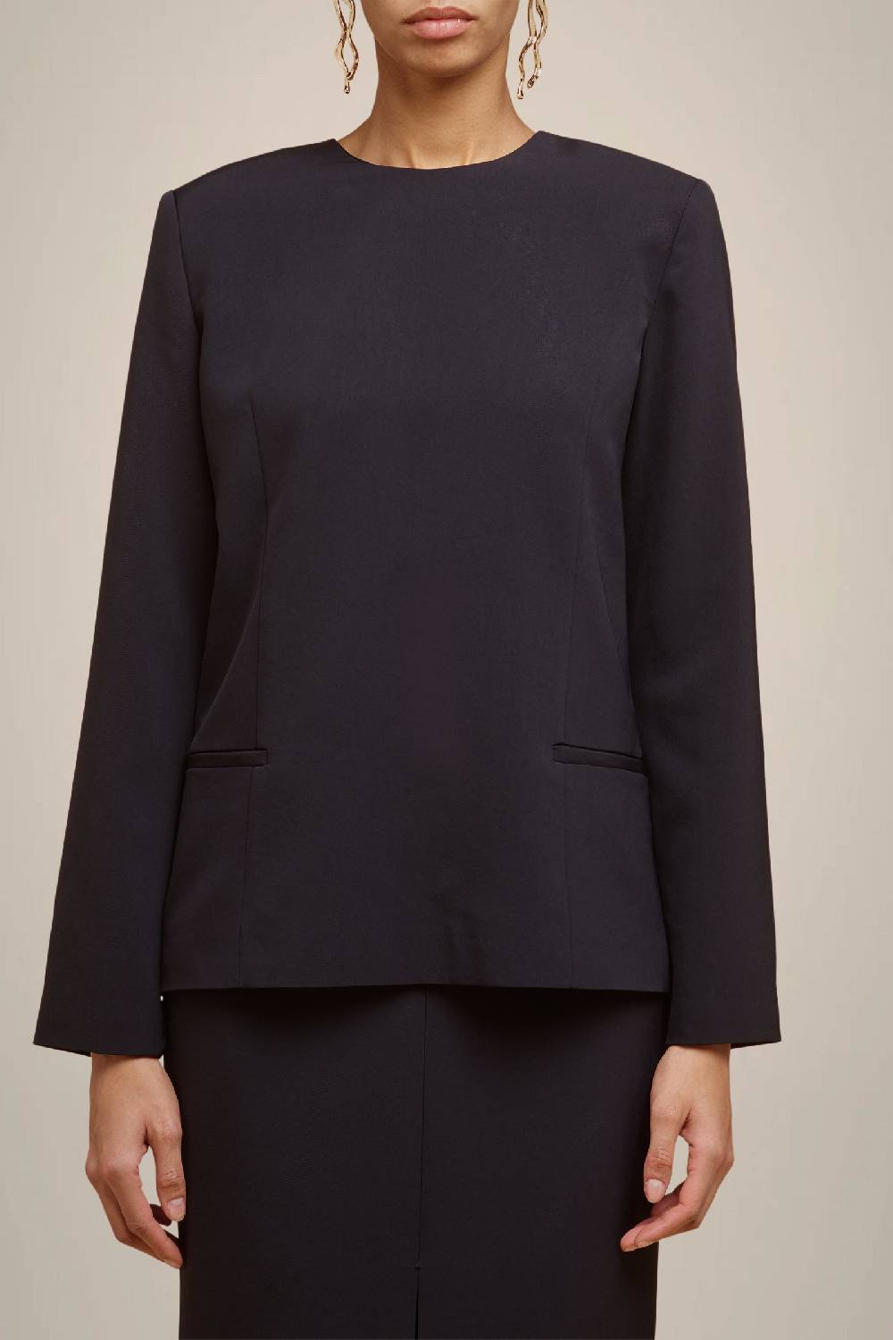 Liviana Conti BLUSA GIROCOLLO W4FF4WQ32Y69-0.38 Vendita