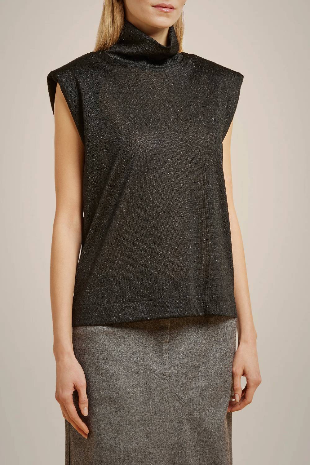 Liviana Conti TOP IN JERSEY LUREX W4LL4WQ03LRX-Y.38 Outlet