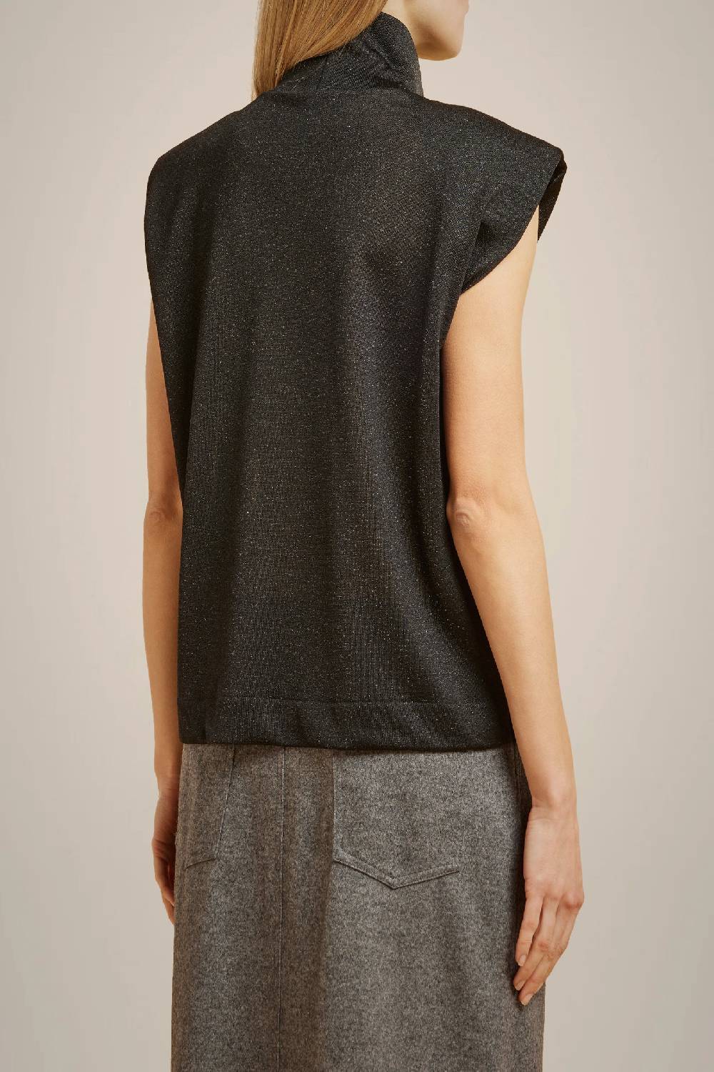 Liviana Conti TOP IN JERSEY LUREX W4LL4WQ03LRX-Y.38 Outlet