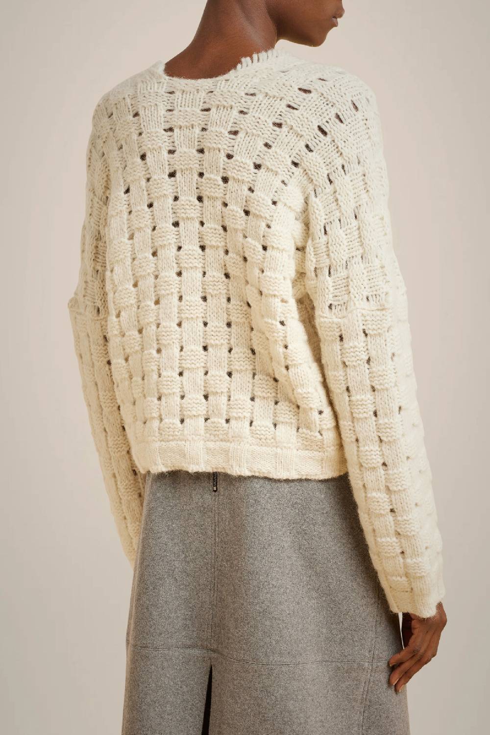 Liviana Conti MAGLIA SCOLLO A V PUNTO CANESTRO W4LL4W307A08-1.XS Officina