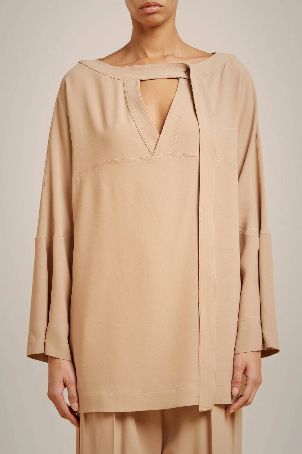 Liviana Conti BLUSA CON LACCIO W4LL4WS25V61-0.38 Esporta salva