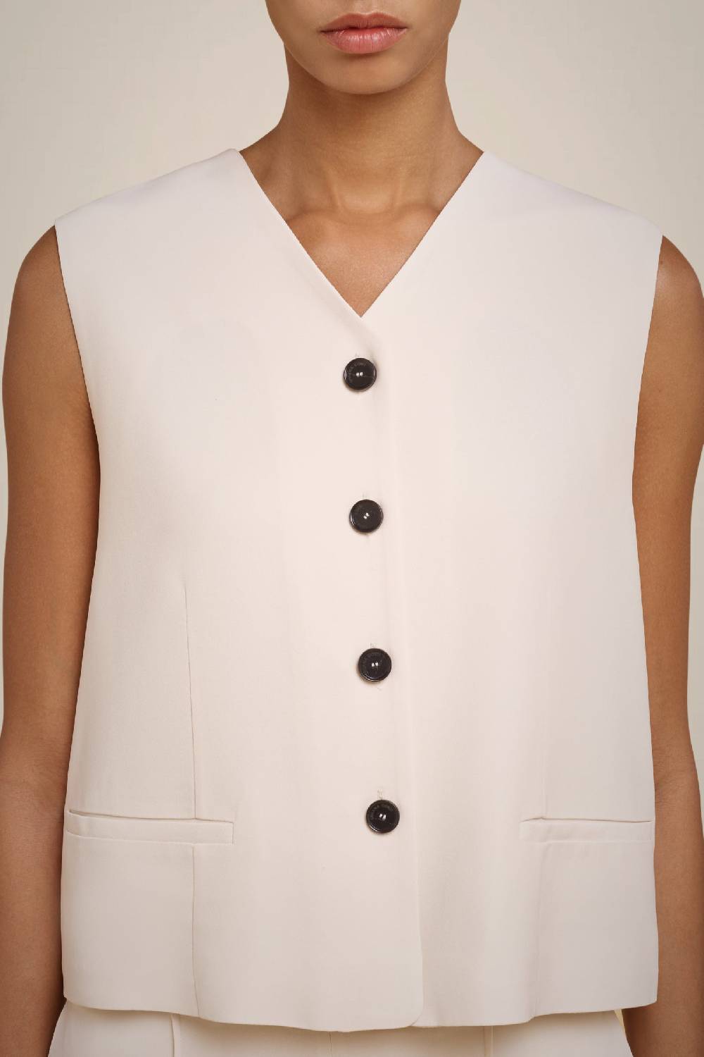 Liviana Conti GILET MONOPETTO W4FF4WS50A10-2.38 Online