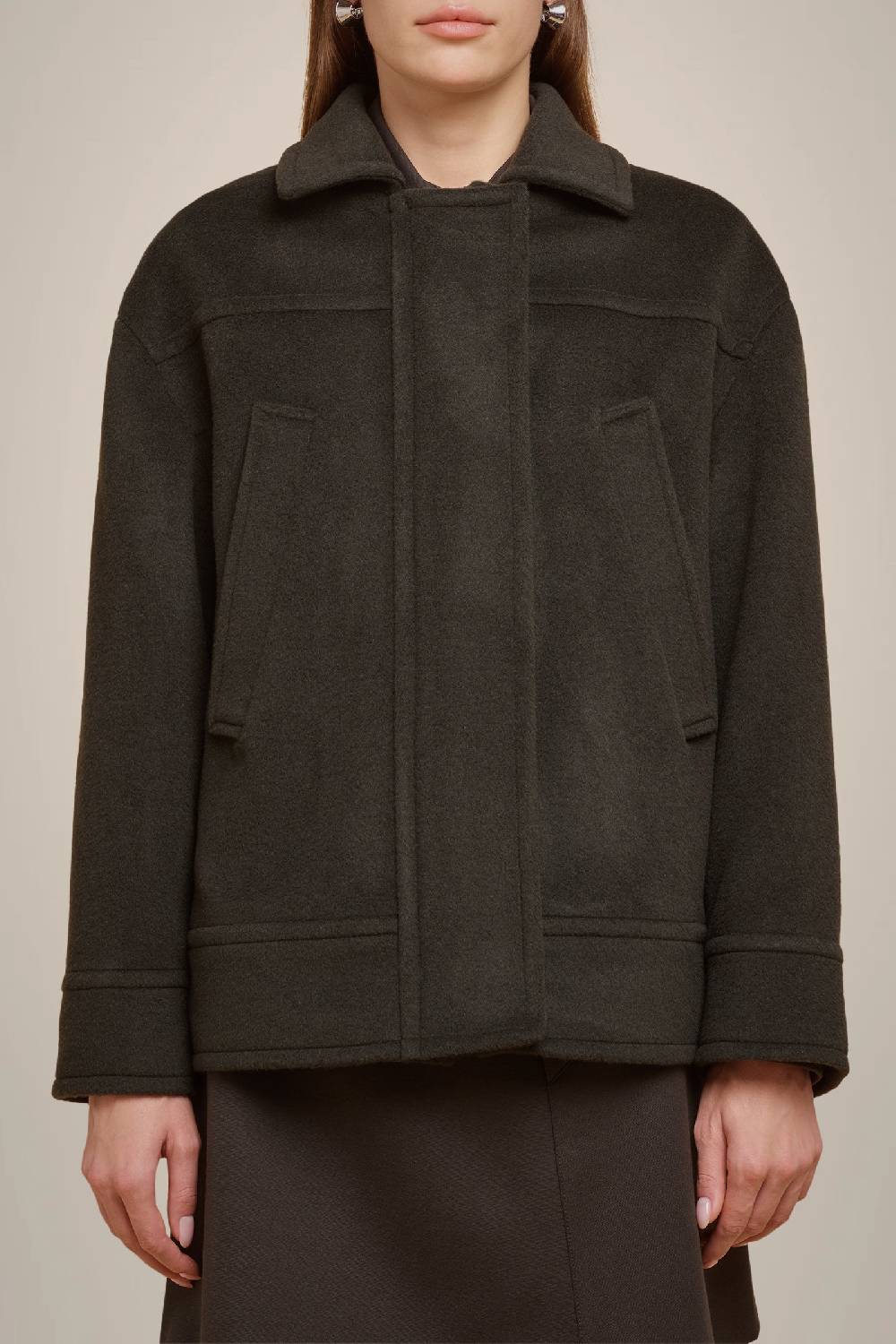 Liviana Conti GIACCA IN PANNO CASHMERE W4FF4WL45S89-0.38 In Saldo