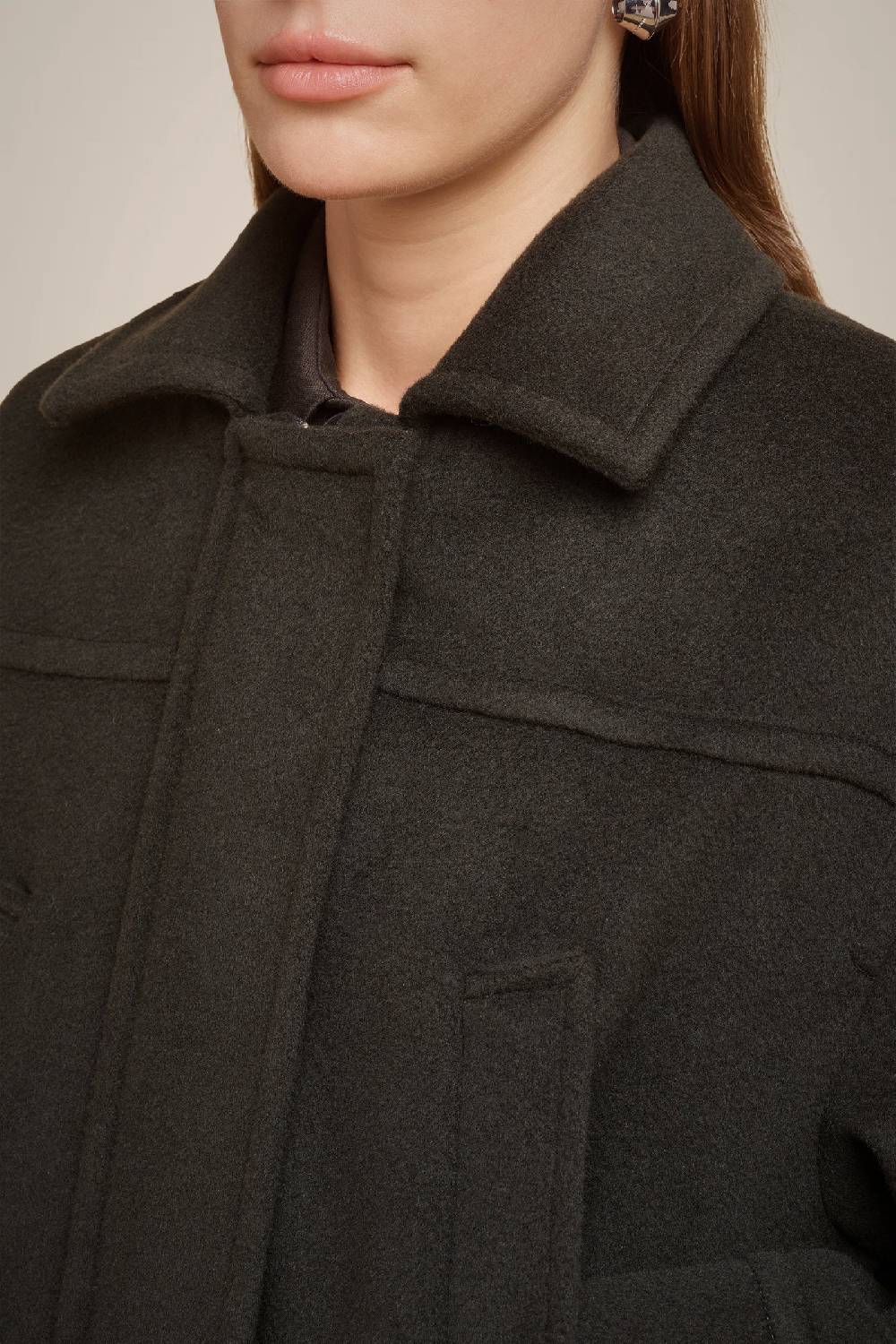 Liviana Conti GIACCA IN PANNO CASHMERE W4FF4WL45S89-0.38 In Saldo