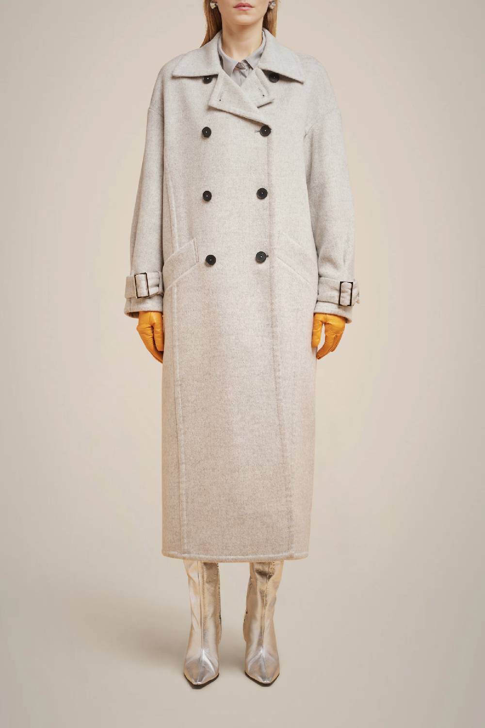 Liviana Conti CAPPOTTO DOPPIOPETTO 100% LANA W4FF4WW53X47-0.38 Grande vendita