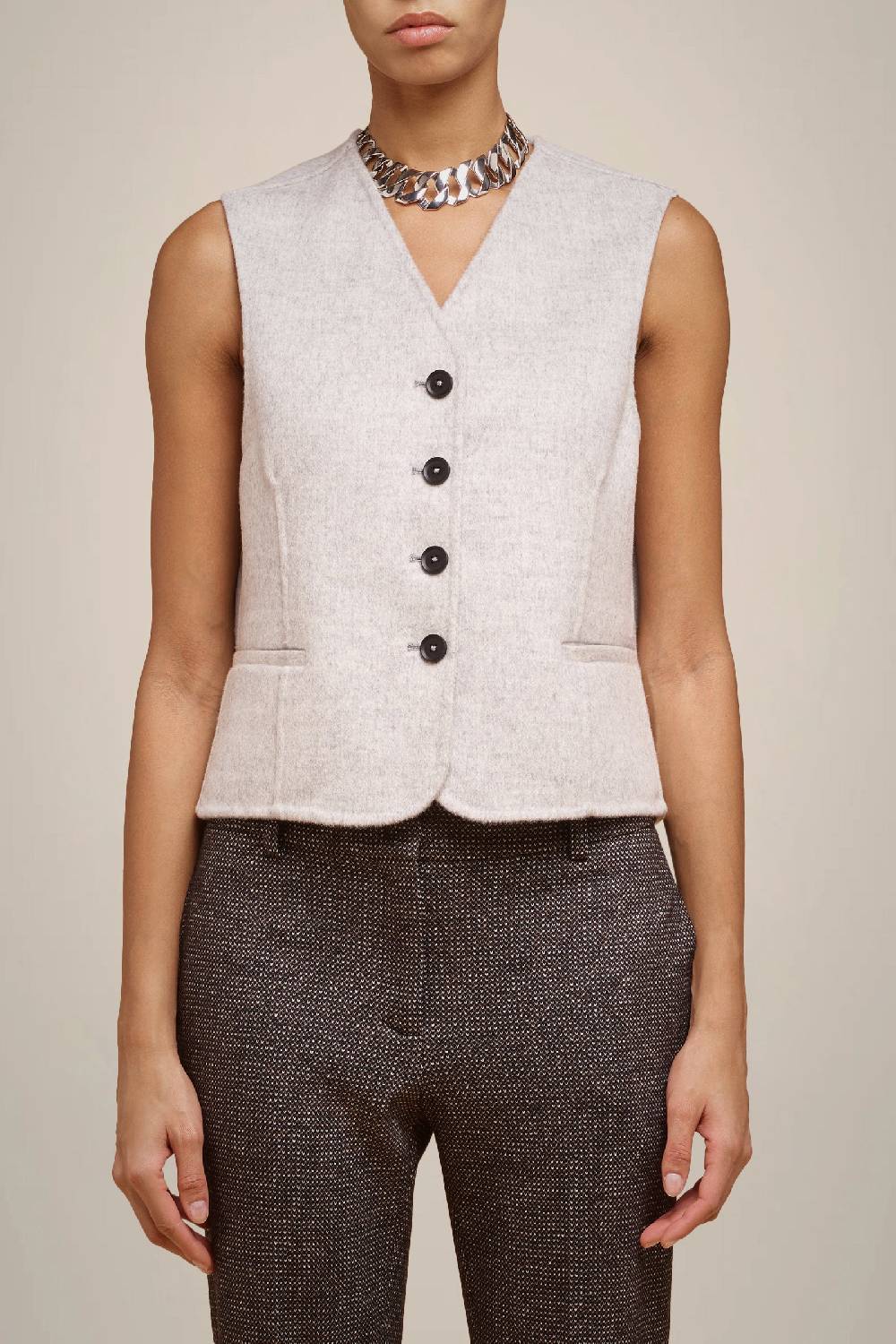 Liviana Conti GILET IN 100% LANA W4FF4WW64X47-0.40 Fornitura limitata