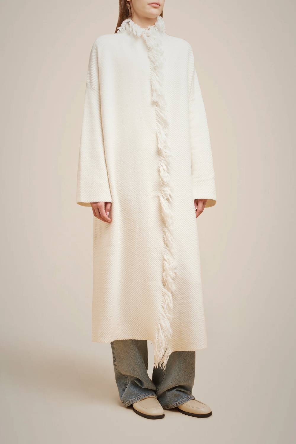 Liviana Conti CAPPOTTO CON FRANGE W4FF4WB32A08-1.XS Offerta esclusiva