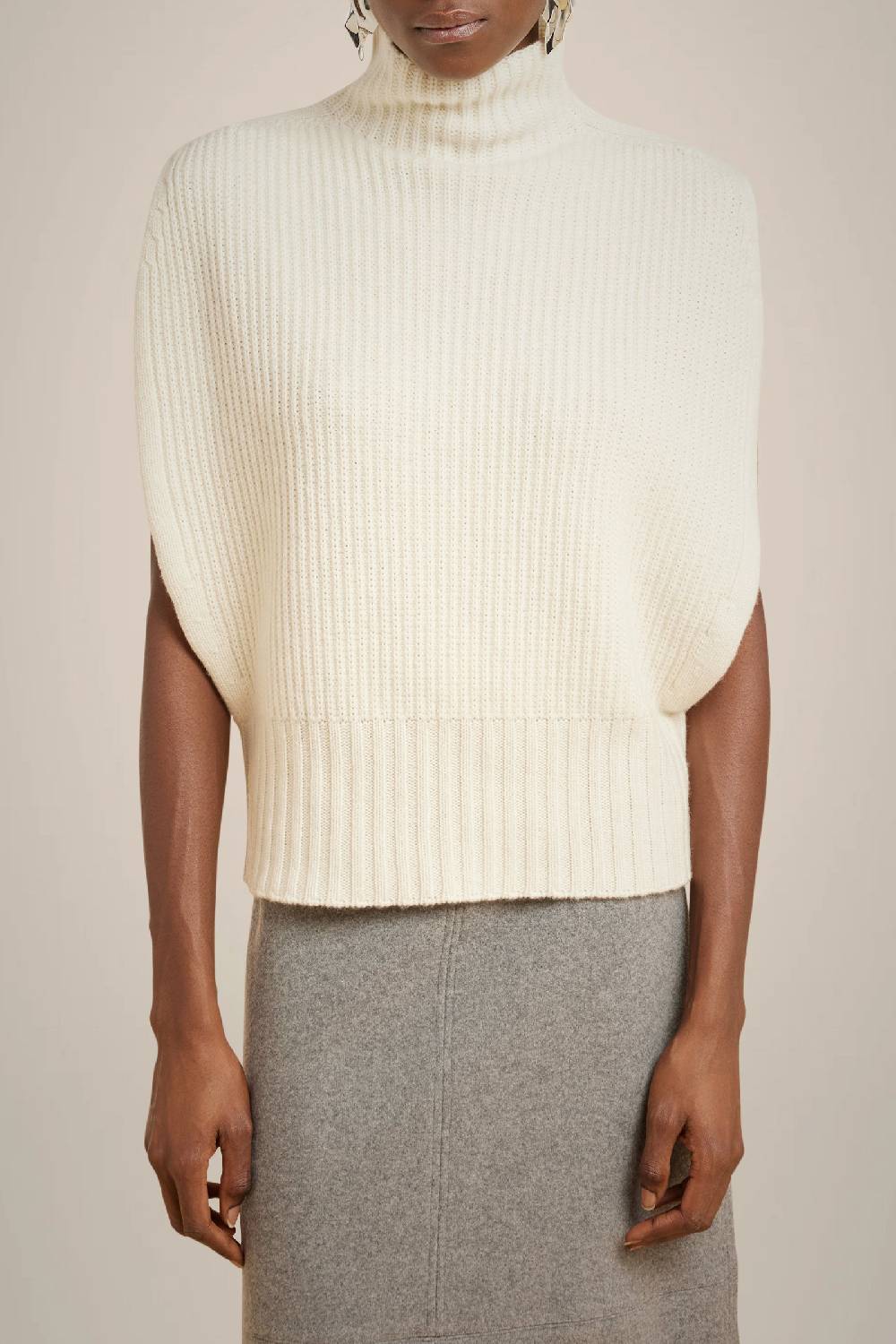 Liviana Conti GILET 100% CASHMERE W4LL4WC90A08-1.XS Offerta temporanea