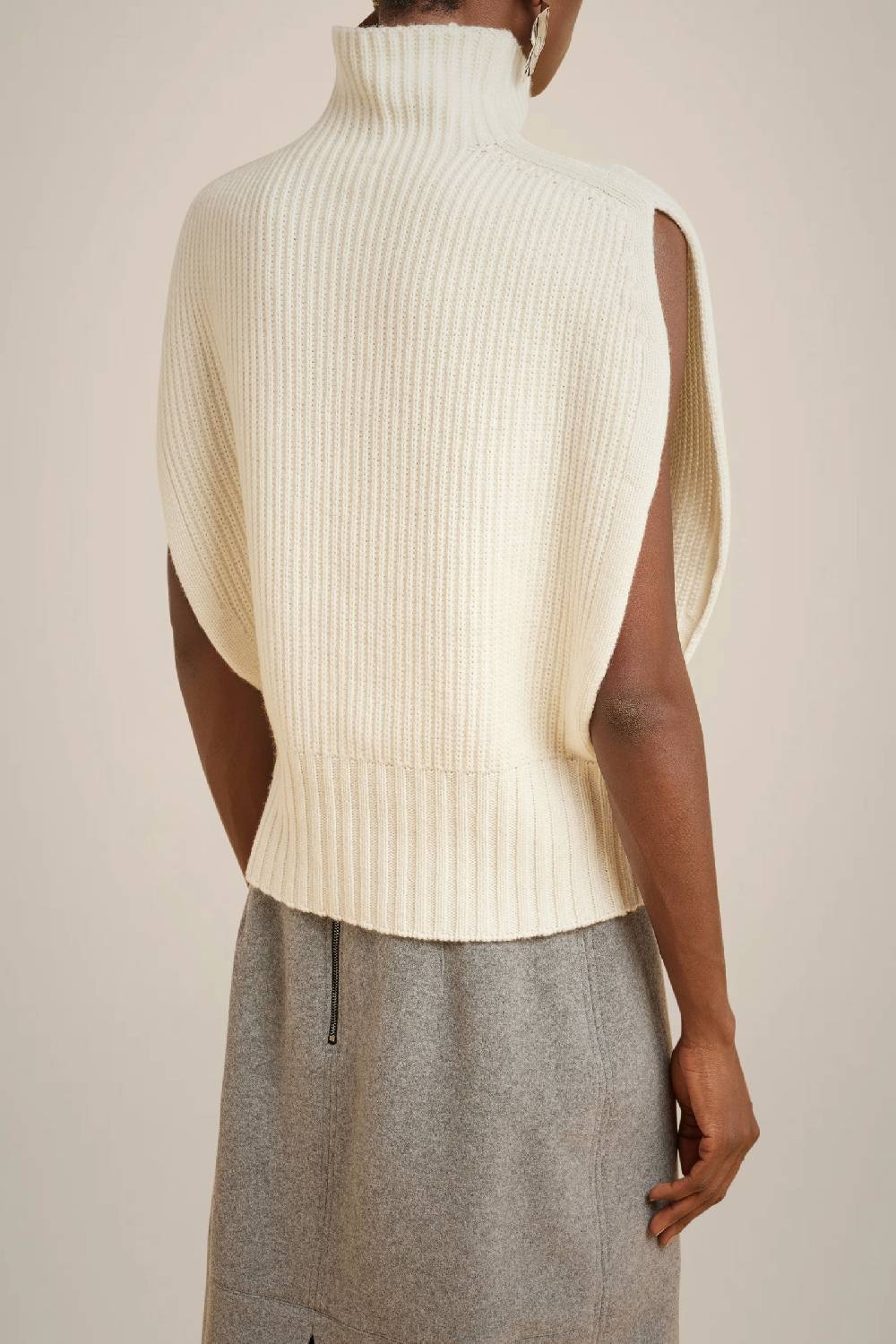 Liviana Conti GILET 100% CASHMERE W4LL4WC90A08-1.XS Offerta temporanea