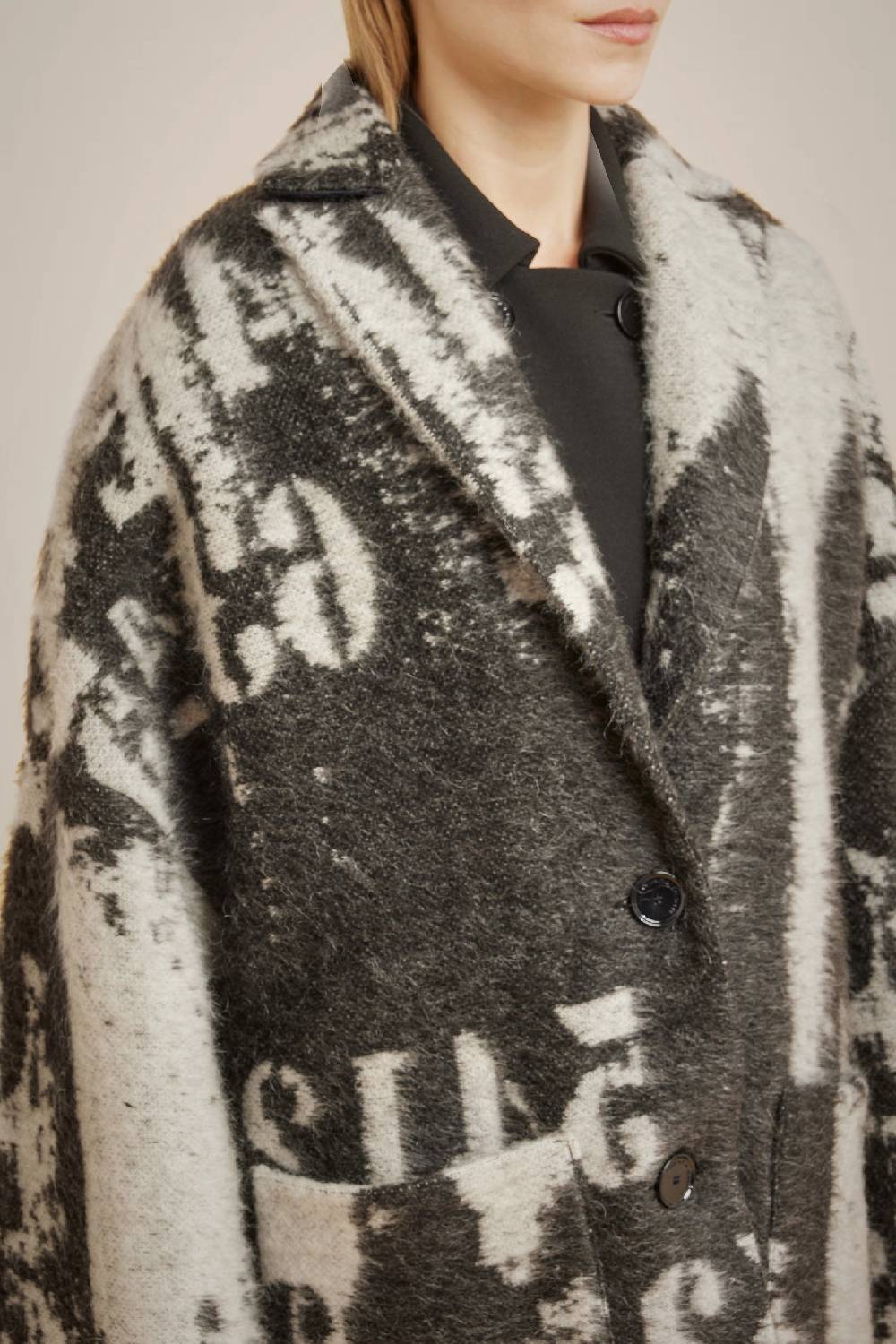Liviana Conti CAPPOTTO MOHAIR GARZATO W4LL4WG72NUM-1.XS Offerte esclusive