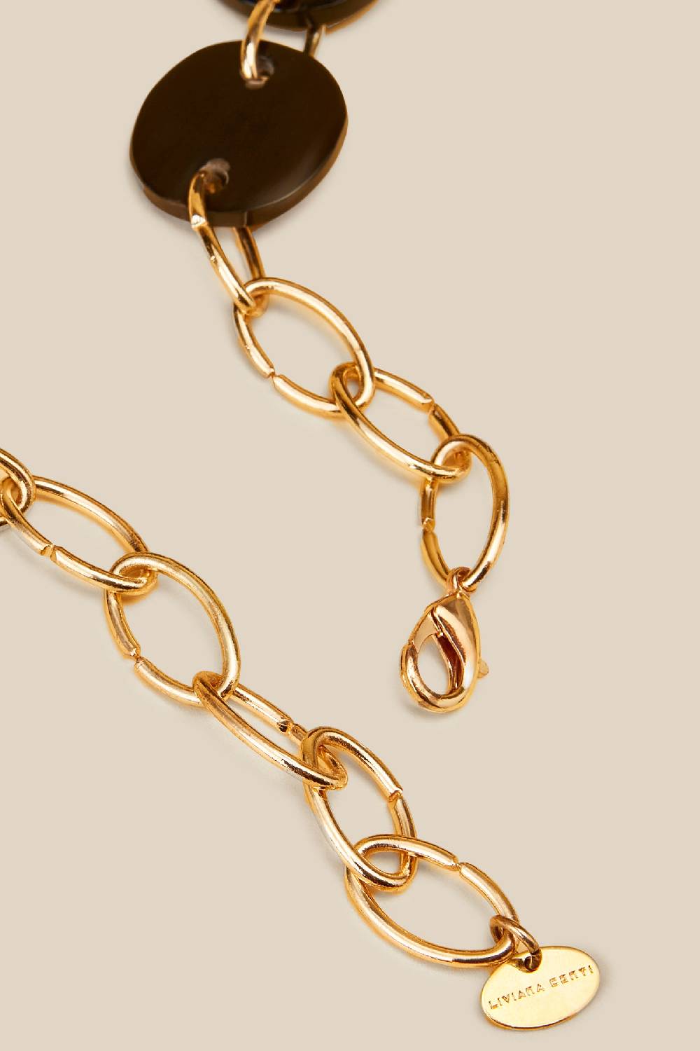 Liviana Conti COLLANA COMP.OVALI S4AA4SJ74HORN1.NR Negozio online di fabbrica