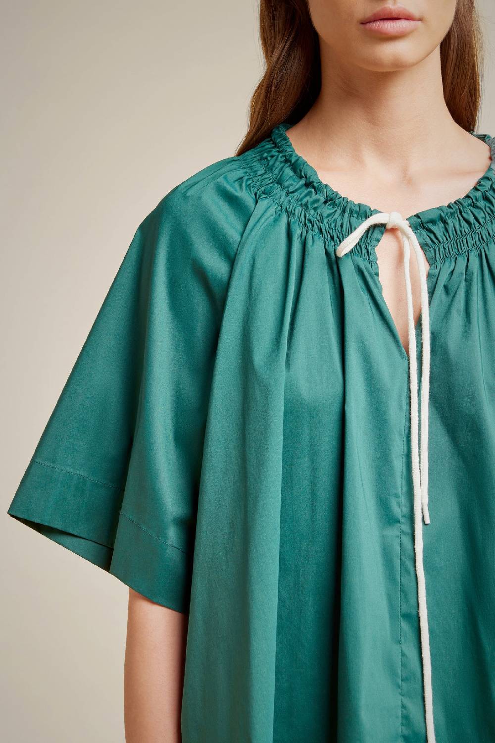Liviana Conti BLUSA CON FIOCCO S4LL4SK10P60-0.38 Grande vendita