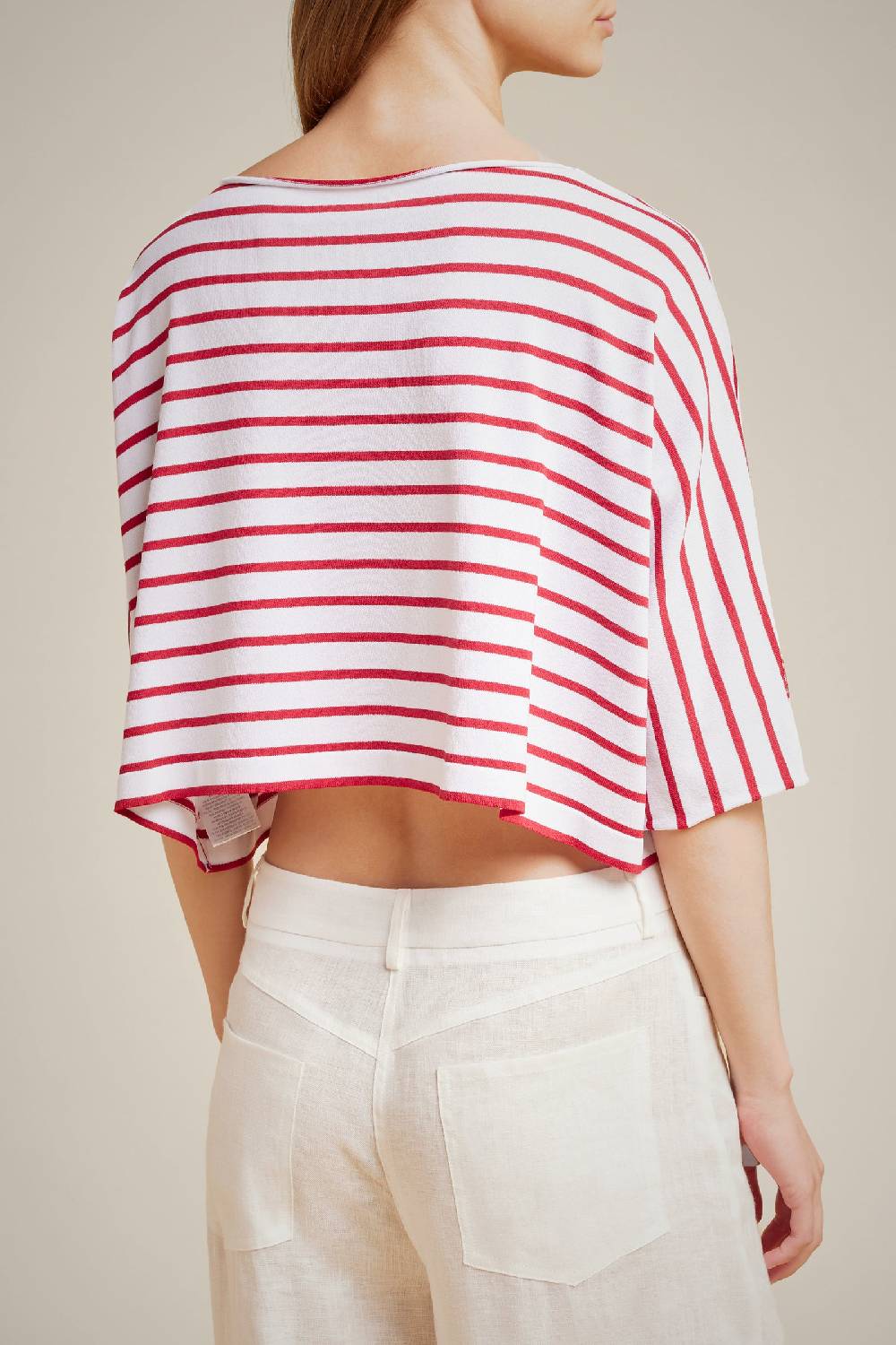 Liviana Conti MAGLIA CROCE RIGATA S4LL4SA60A01G2.S 50% di sconto con spedizione gratuita