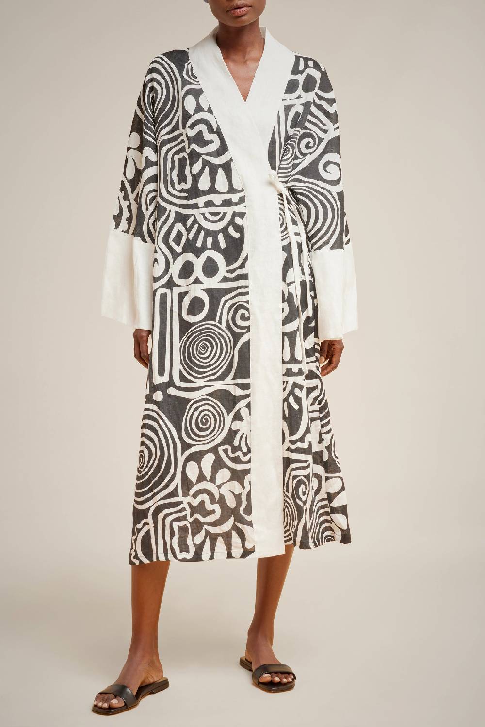Liviana Conti KIMONO LUNGO S4LL4SM33GRF-2.40 Latest fashion