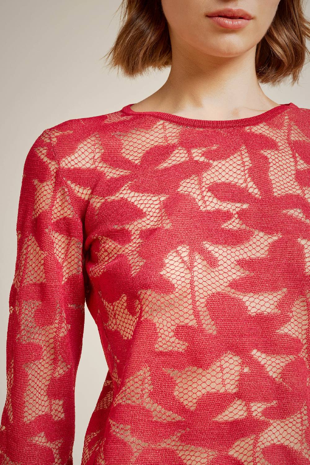 Liviana Conti MAGLIA PIZZO S4LL4SA90G36-E.XS Offerte speciali