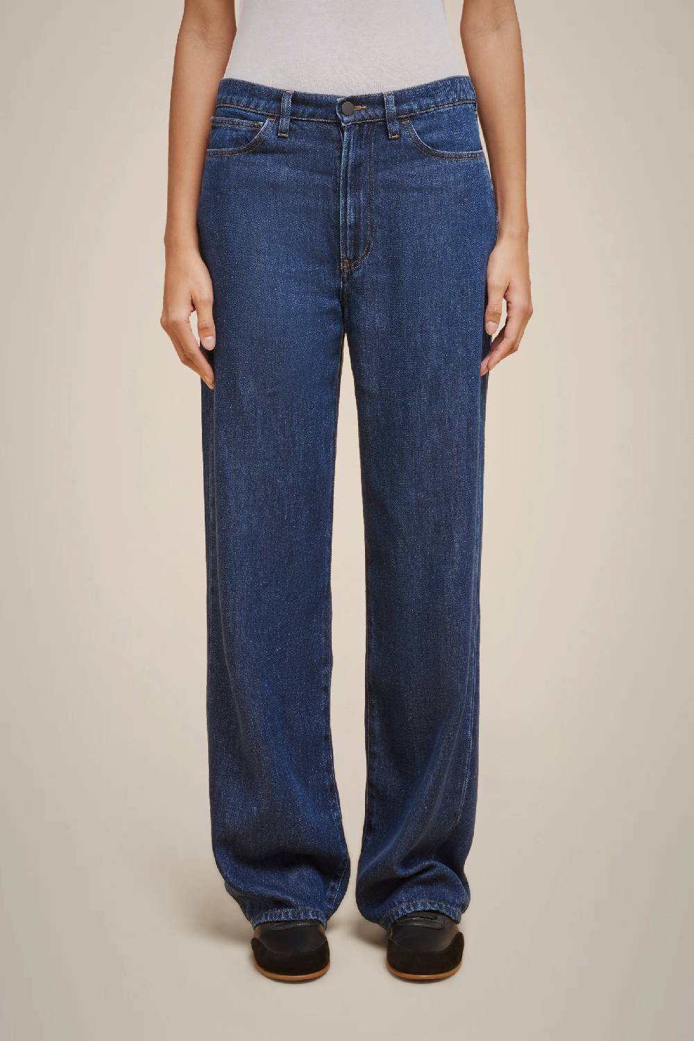 Liviana Conti JEANS WIDE-LEG W4FF4WY80Z83-0.26 Solo un giorno rimasto