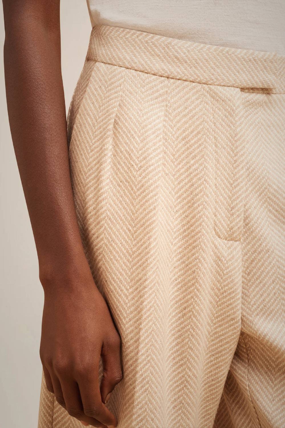 Liviana Conti PANTALONE PANNO CASHMERE W4FF4WL317-RSC.38 Trasporto libero internazionale