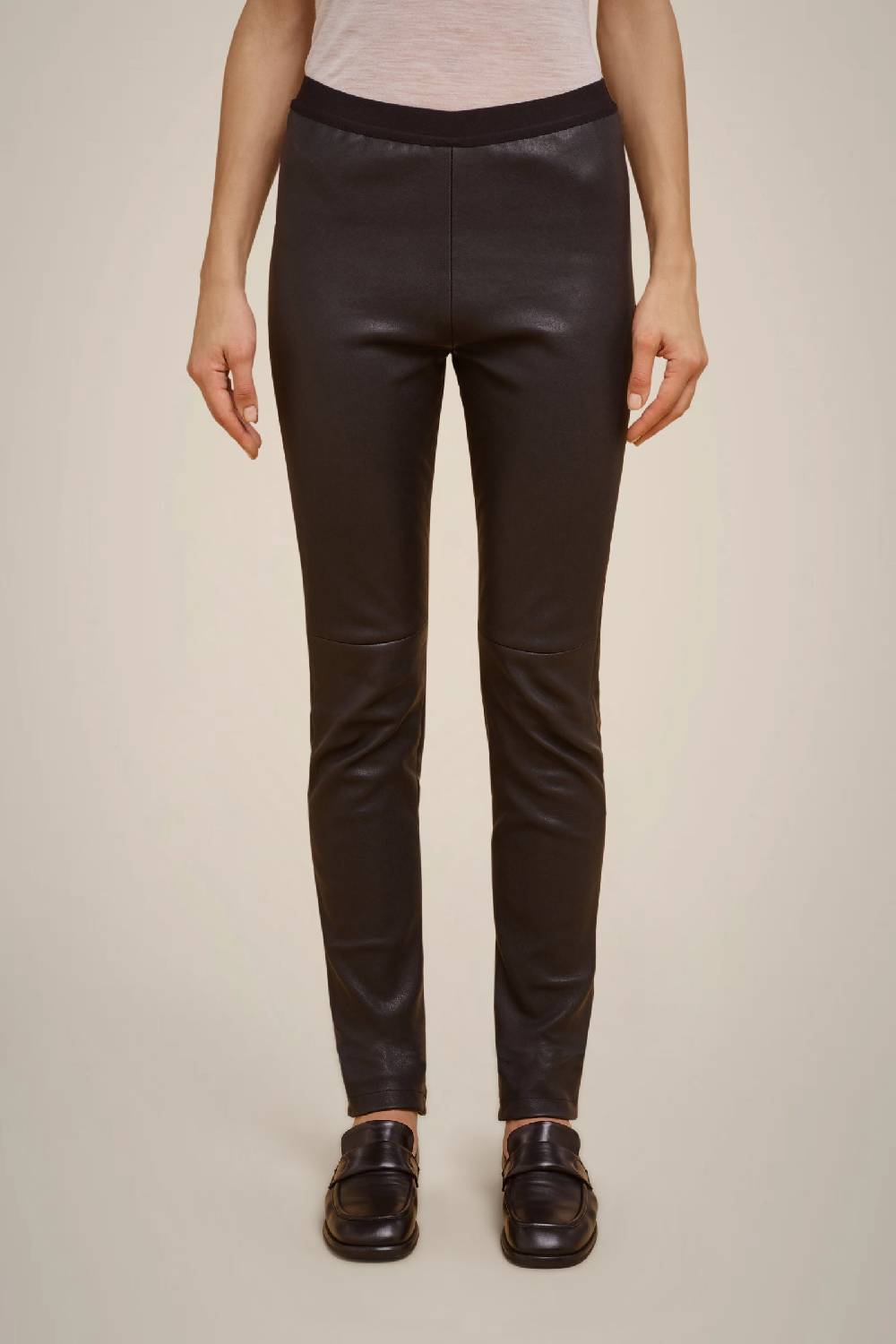 Liviana Conti LEGGINGS IN VERA PELLE W4FF4WX05Y69-0.38 Esporta salva