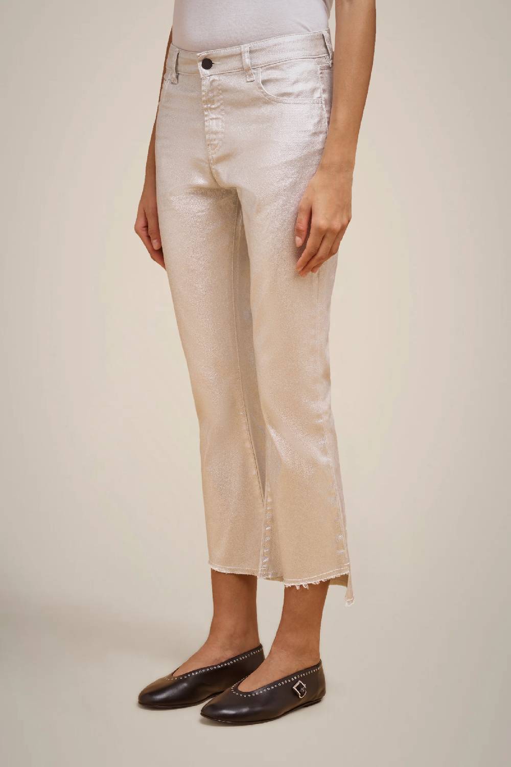 Liviana Conti JEANS FLARE LAMINATO W4FF4WY92Z76-0.26 Sconti questo mese