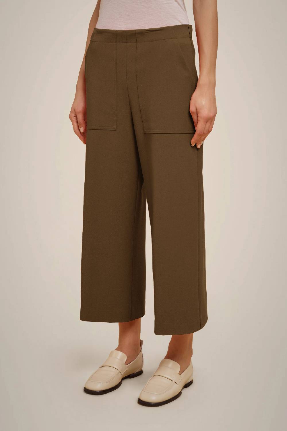 Liviana Conti PANTALONE CROP IN PUNTO MILANO W4FF4WM75A08-1.38 In Linea