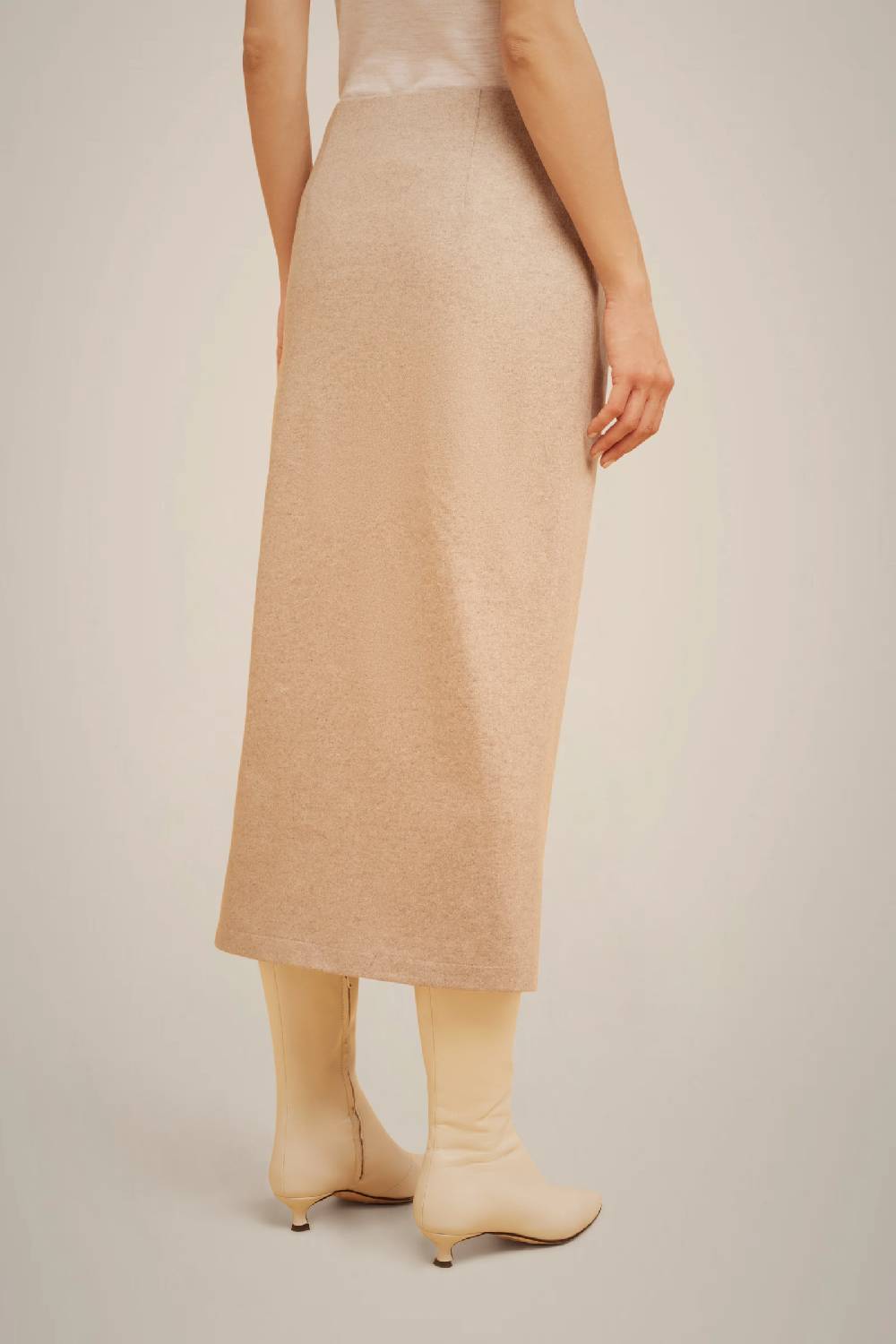 Liviana Conti GONNA PORTAFOGLIO IN PANNO CASHMERE W4FF4WN30W69-0.38 Nuovo