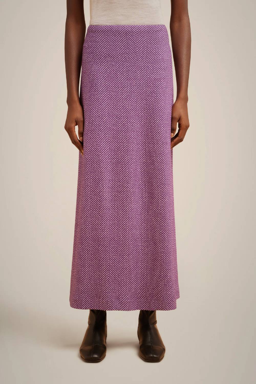 Liviana Conti GONNA LUNGA PANNO CASHMERE W4FF4WL368-RSC.40 Soddisfazione Garantita