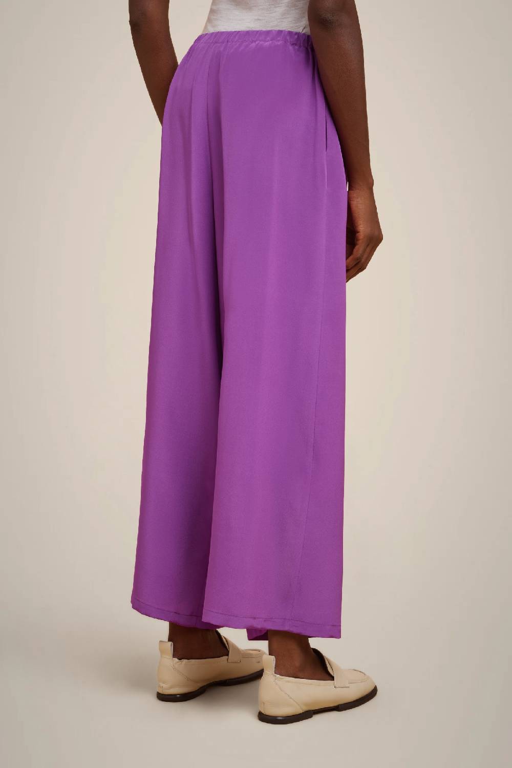Liviana Conti PANTALONE 100% SETA W4FF4WS15I80-0.40 Qualità Garantita
