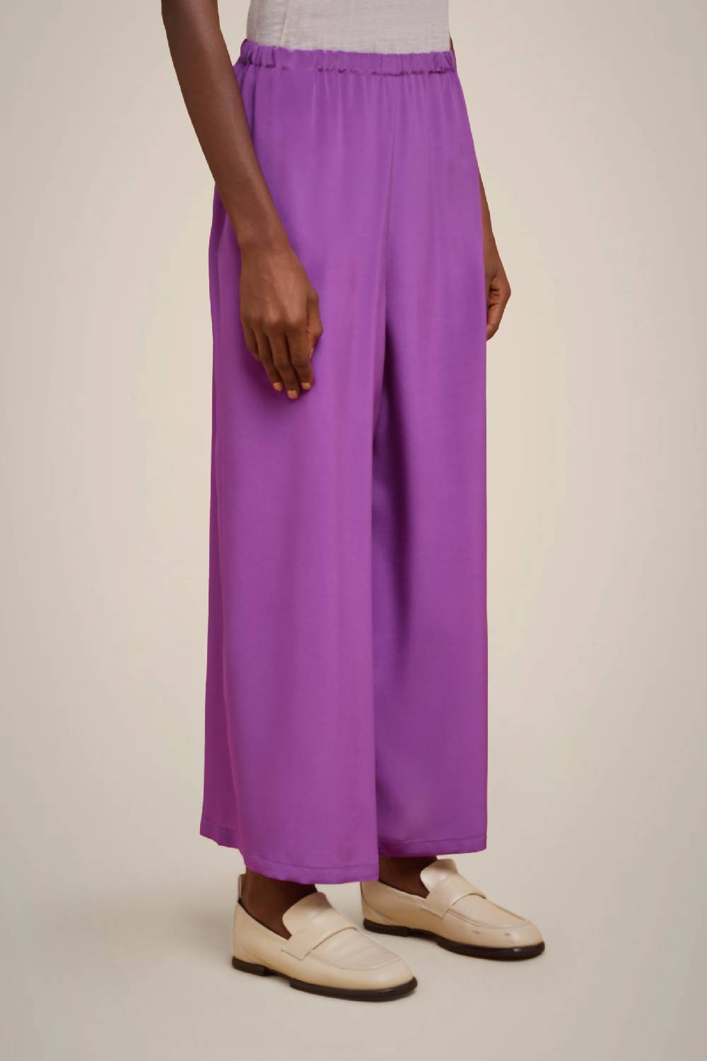 Liviana Conti PANTALONE 100% SETA W4FF4WS15I80-0.40 Qualità Garantita
