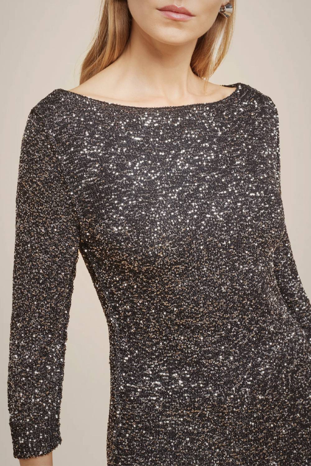 Liviana Conti MAGLIA FULL PAILLETTES W4FF4WG35Y69Z2.XS Vendite Flash