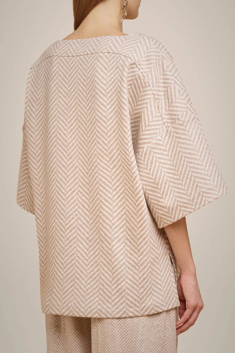 Liviana Conti BLUSA PANNO CASHMERE W4FF4WL186-RSC.38 Moda
