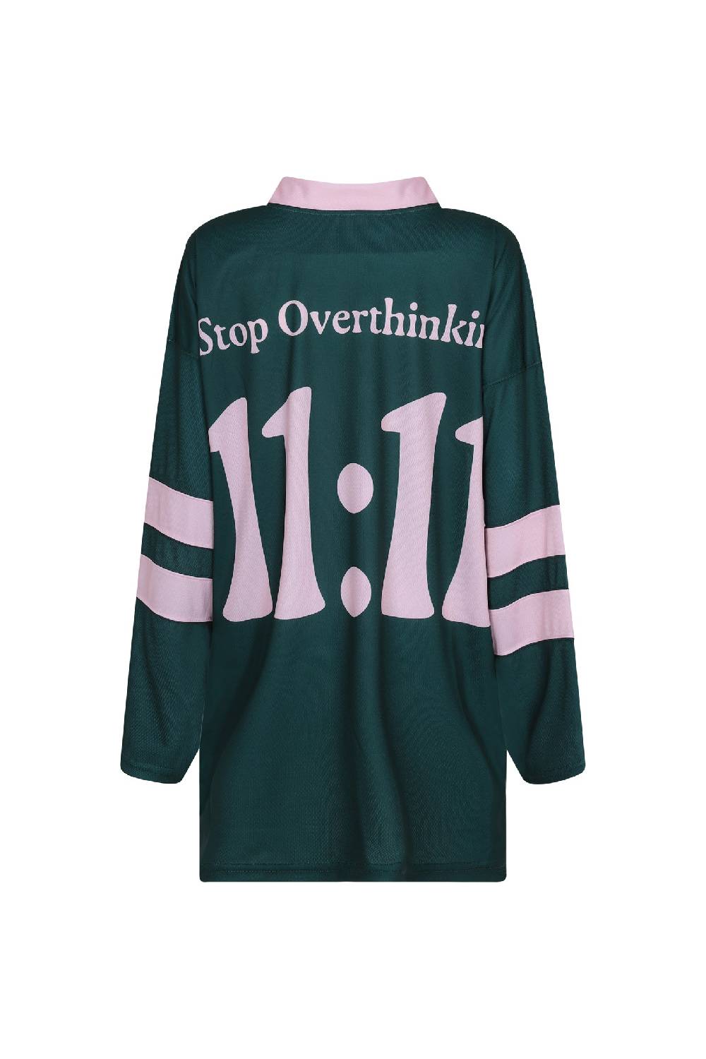 ﻿Not After Ten 11:11 HOCKEY TEE DARK GREEN 2025