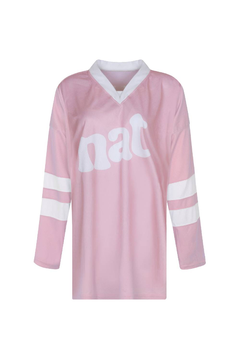 Not After Ten 22:22 HOCKEY TEE PINK Nuovo